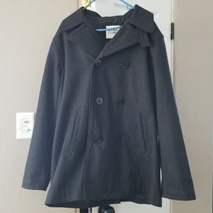 Men's pea coat